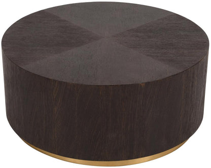 Meridian Furniture - Nile Brown Oak Coffee Table - 218-C veiw 3