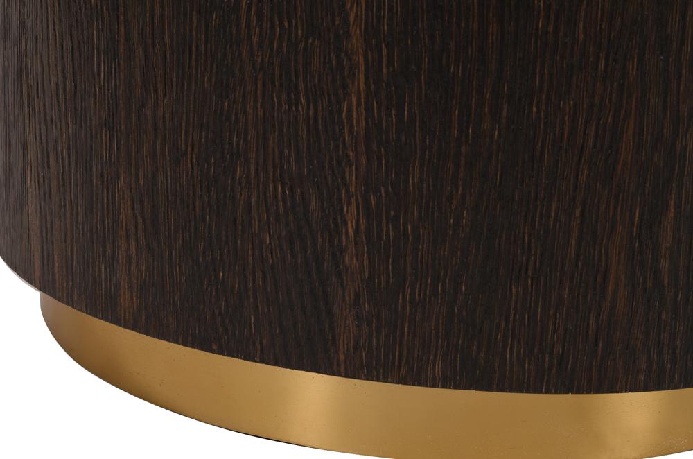 Meridian Furniture - Nile Brown Oak End Table - 218-E veiw 6