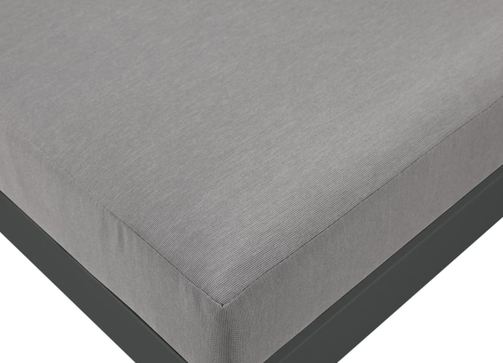 Resistant Fabric Outdoor Patio Modular Sectional - 12Pc - 376Grey-Sec12A view 4