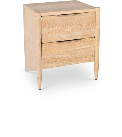 Meridian Furniture - Oakwood White Oak Night Stand - 860-NS veiw 1