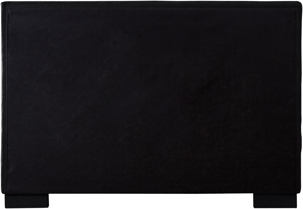 Meridian Furniture - Paxton Black Chenille Fabric Queen Bed - PaxtonBlack-Q veiw 6