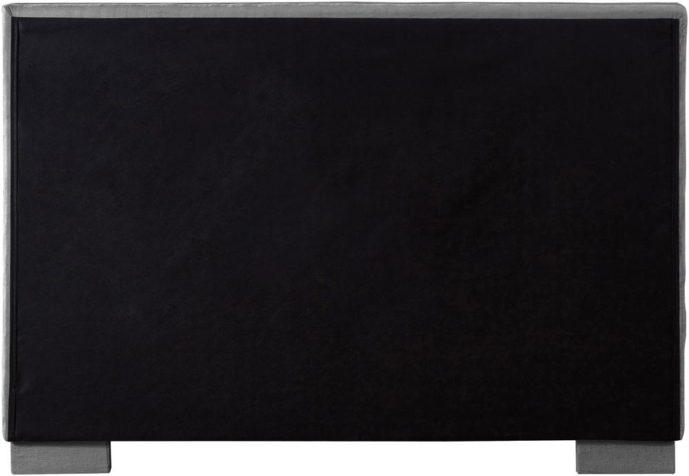 Meridian Furniture - Paxton Grey Chenille Fabric King Bed - PaxtonGrey-K veiw 6