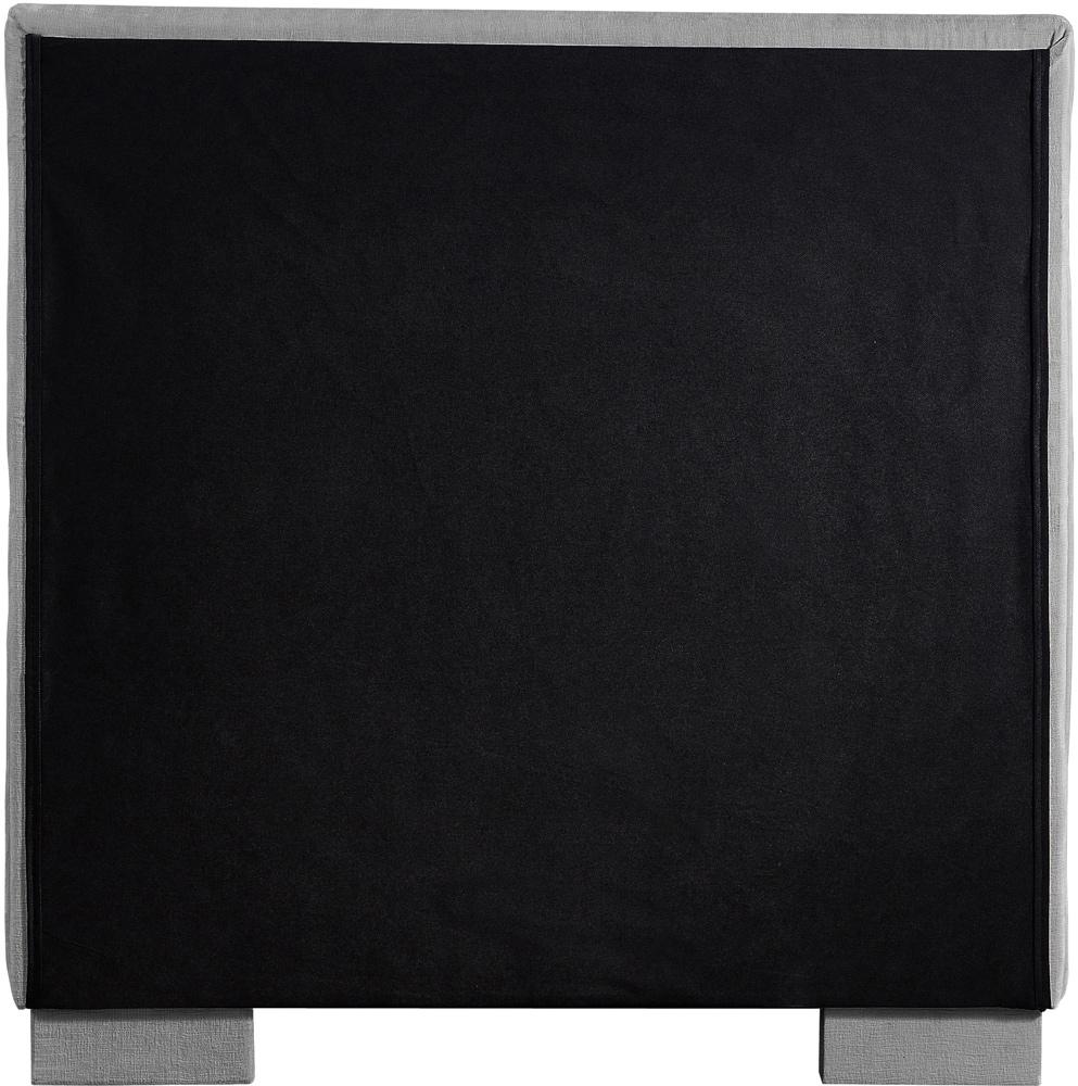 Meridian Furniture - Paxton Grey Chenille Fabric Twin Bed - PaxtonGrey-T veiw 6