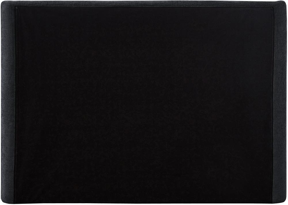 Meridian Furniture - Penny Black Chenille Fabric Queen Bed - B1207Black-Q veiw 7