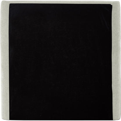 Meridian Furniture - Penny Cream Chenille Fabric Twin Bed - B1207Cream-T veiw 7