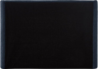 Meridian Furniture - Penny Navy Chenille Fabric Full Bed - B1207Navy-F veiw 7