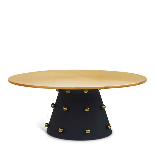 Meridian Furniture - Raven Black / Gold Coffee Table - 257-CT veiw 1
