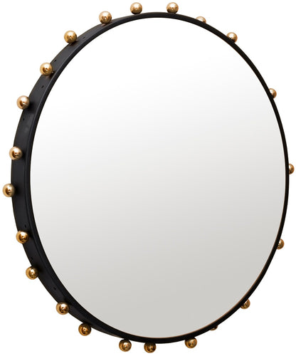 Meridian Furniture - Raven Black / Gold Mirror - 457-M veiw 3