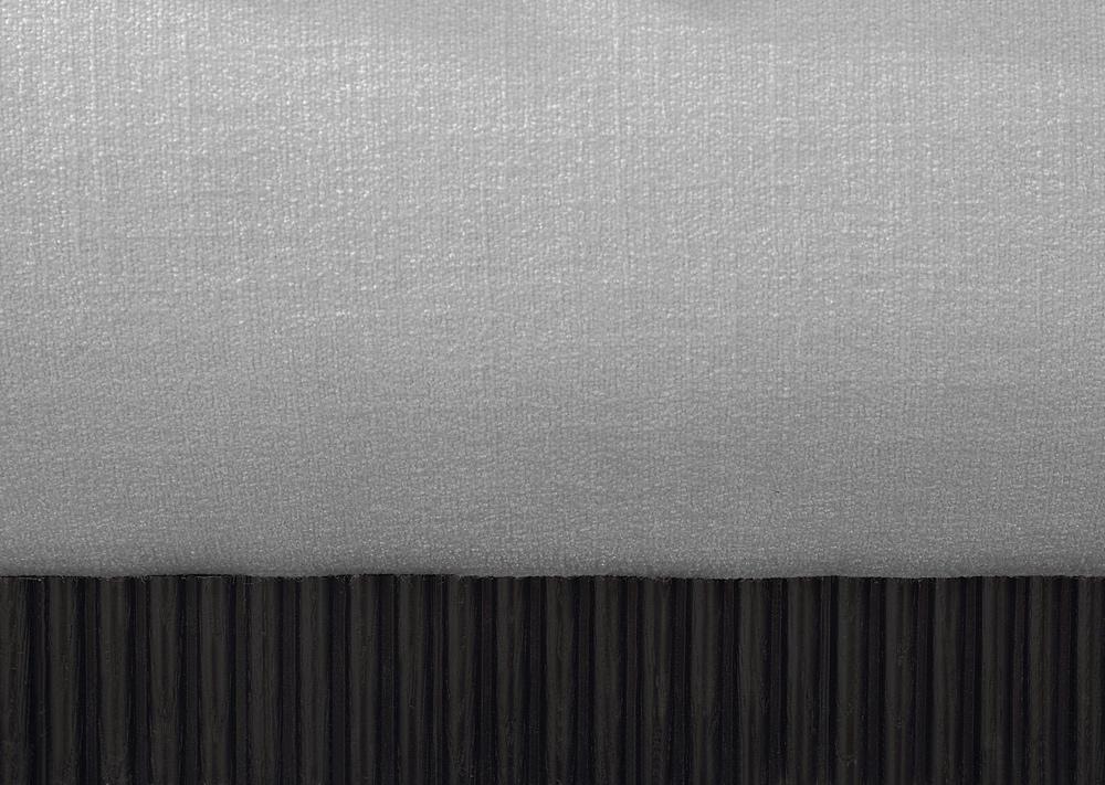 Meridian Furniture - Rigby Grey Linen Textured Fabric King Bed - B1278Grey-K veiw 6