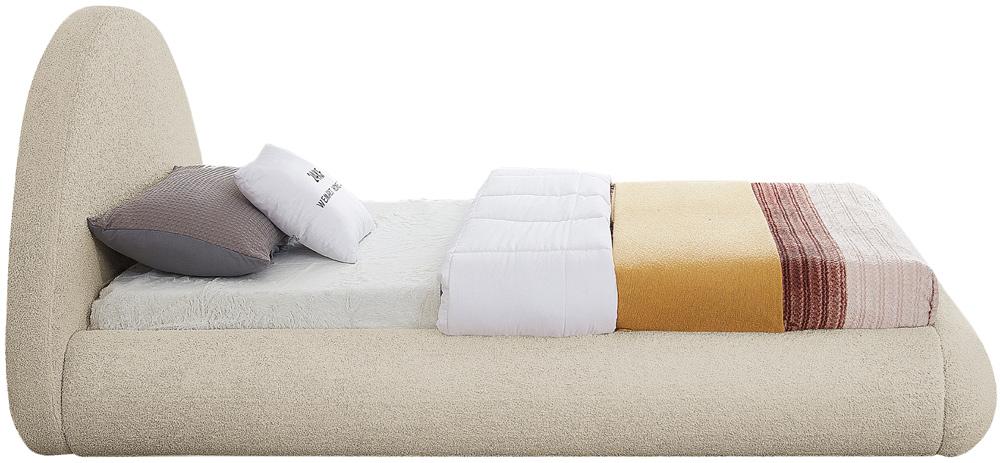 Meridian Furniture - Rudy Beige Teddy Fabric Twin Bed - RudyBeige-T veiw 5