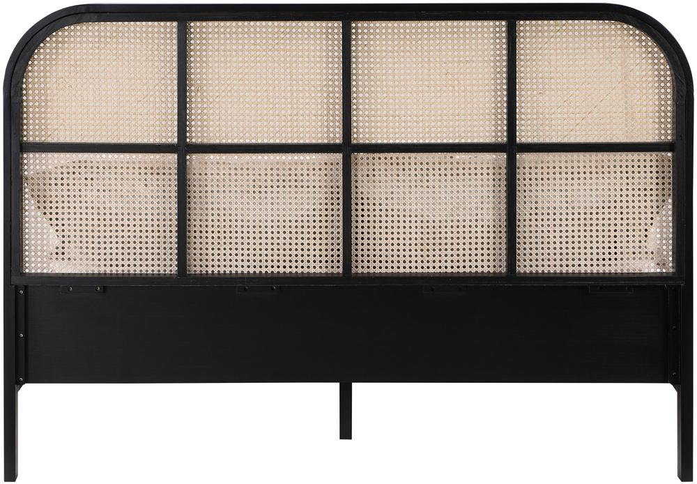 Meridian Furniture - Siena Black Ash Wood Full Bed - SienaBlack-F veiw 5