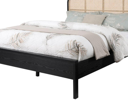 Meridian Furniture - Siena Black Ash Wood King Bed - SienaBlack-K veiw 6