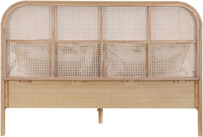 Meridian Furniture - Siena Natural Ash Wood Full Bed - SienaNatural-F veiw 5