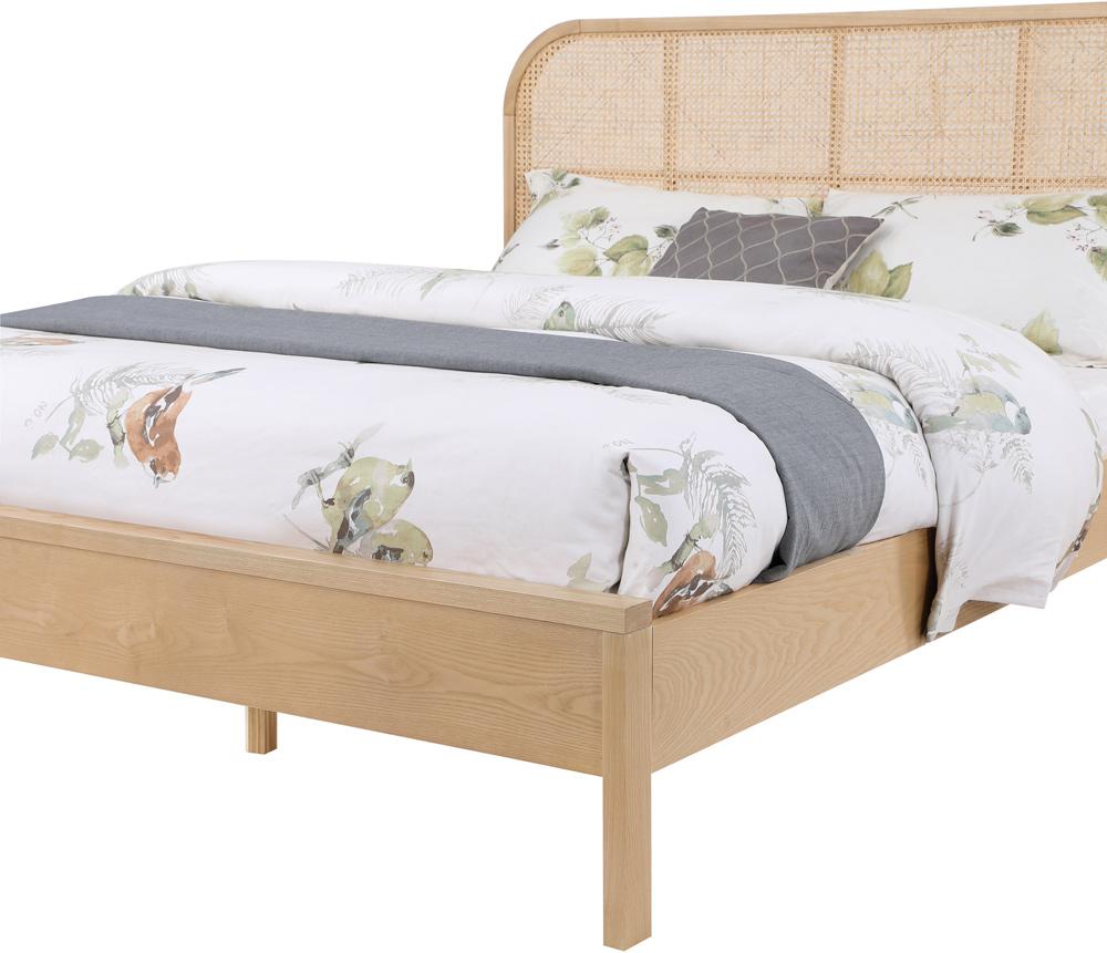 Meridian Furniture - Siena Natural Ash Wood Queen Bed - SienaNatural-Q veiw 6