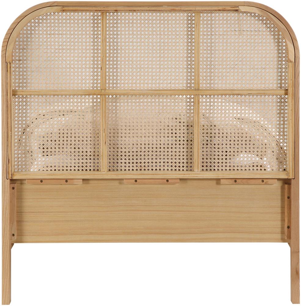 Meridian Furniture - Siena Natural Ash Wood Twin Bed - SienaNatural-T veiw 5