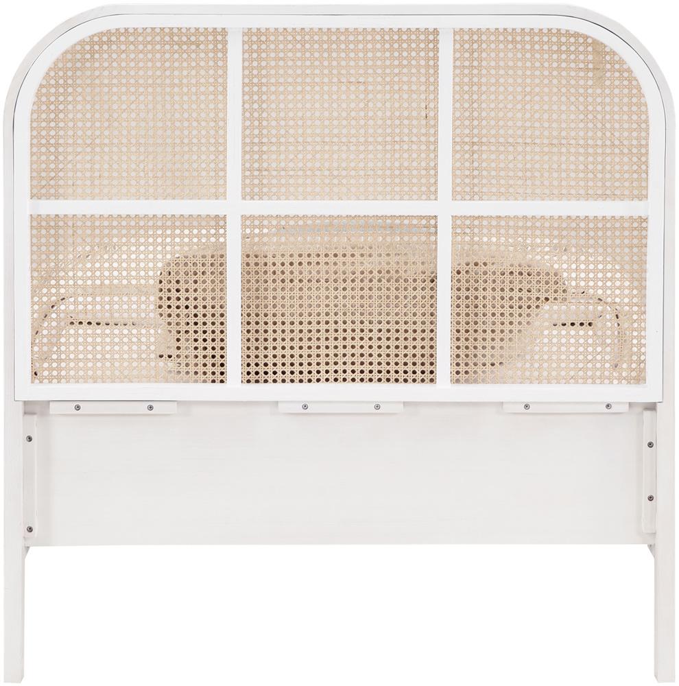 Meridian Furniture - Siena White Ash Wood Twin Bed - SienaWhite-T veiw 5