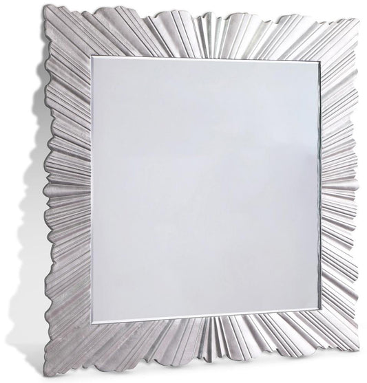 Meridian Furniture - Silverton Silver Leaf Mirror - 448-M veiw 1