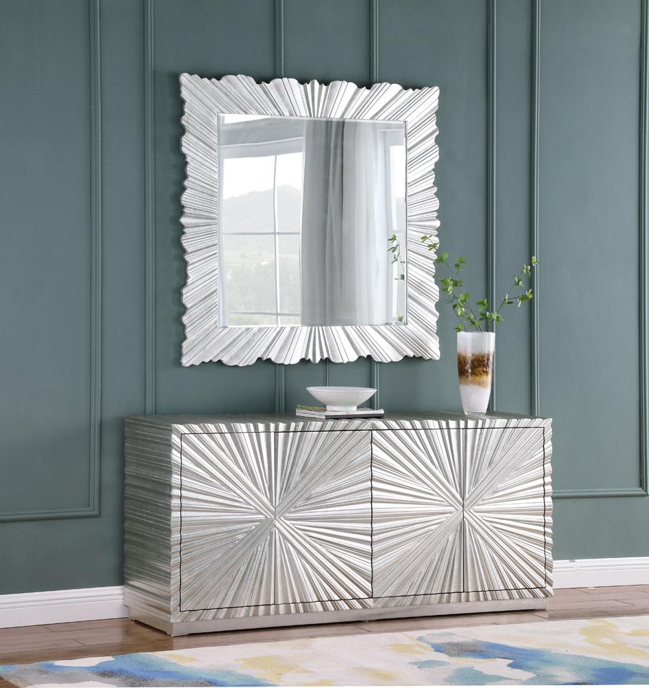 Meridian Furniture - Silverton Silver Sideboard/Buffet - 326 veiw 2