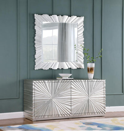 Meridian Furniture - Silverton Silver Sideboard/Buffet - 326 veiw 2