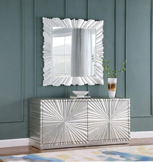 Meridian Furniture - Silverton Silver Sideboard/Buffet - 326 veiw 2