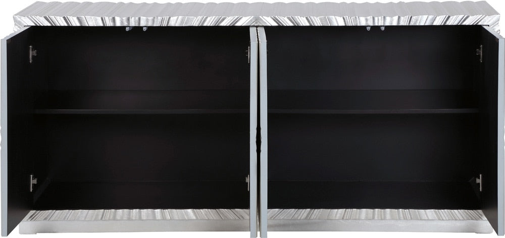 Meridian Furniture - Silverton Silver Sideboard/Buffet - 326 veiw 3