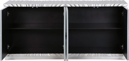 Meridian Furniture - Silverton Silver Sideboard/Buffet - 326 veiw 3