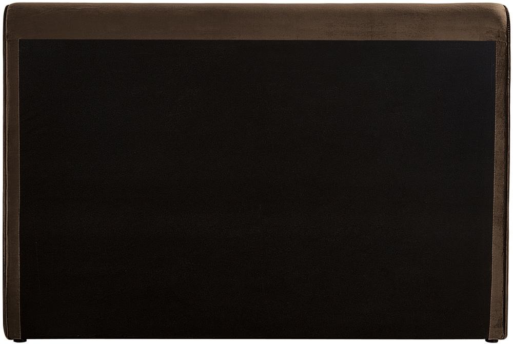 Meridian Furniture - Sloan Brown Velvet King Bed - SloanBrown-K veiw 6