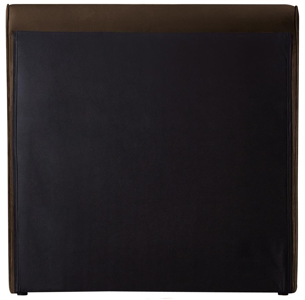 Meridian Furniture - Sloan Brown Velvet Twin Bed - SloanBrown-T veiw 6