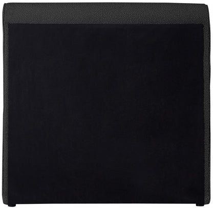 Meridian Furniture - Stylus Black Boucle Fabric Twin Bed - StylusBlack-T veiw 6