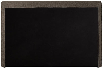 Meridian Furniture - Stylus Brown Boucle Fabric Full Bed - StylusBrown-F veiw 6