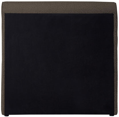 Meridian Furniture - Stylus Brown Boucle Fabric Twin Bed - StylusBrown-T veiw 6