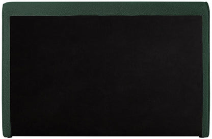 Meridian Furniture - Stylus Green Boucle Fabric Full Bed - StylusGreen-F veiw 6