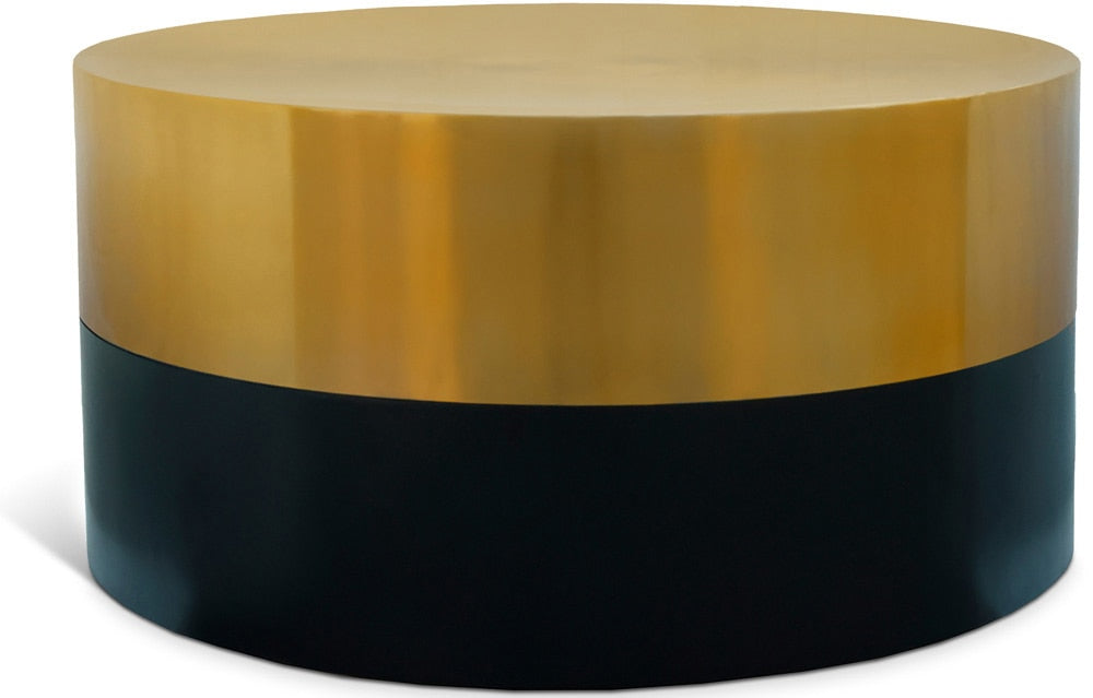 Meridian Furniture - Sun Black / Gold Coffee Table - 287-CT veiw 1
