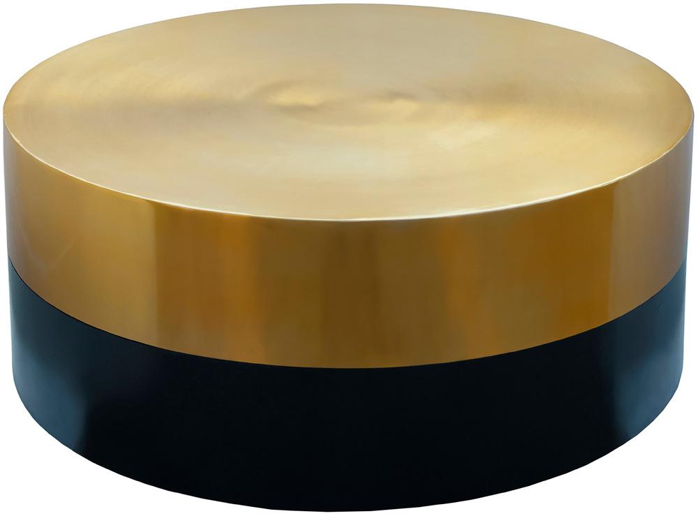 Meridian Furniture - Sun Black / Gold Coffee Table - 287-CT veiw 3