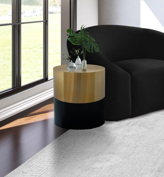 Meridian Furniture - Sun Black / Gold End Table - 287-ET veiw 2