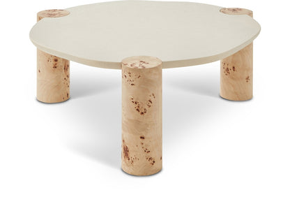Meridian Furniture - Thor Burl Coffee Table - 99037-CT veiw 1