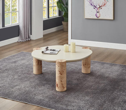 Meridian Furniture - Thor Burl Coffee Table - 99037-CT veiw 2