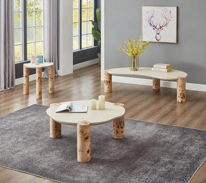 Meridian Furniture - Thor Burl Coffee Table - 99037-CT veiw 5