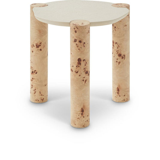 Meridian Furniture - Thor Burl End Table - 99036-ET veiw 1