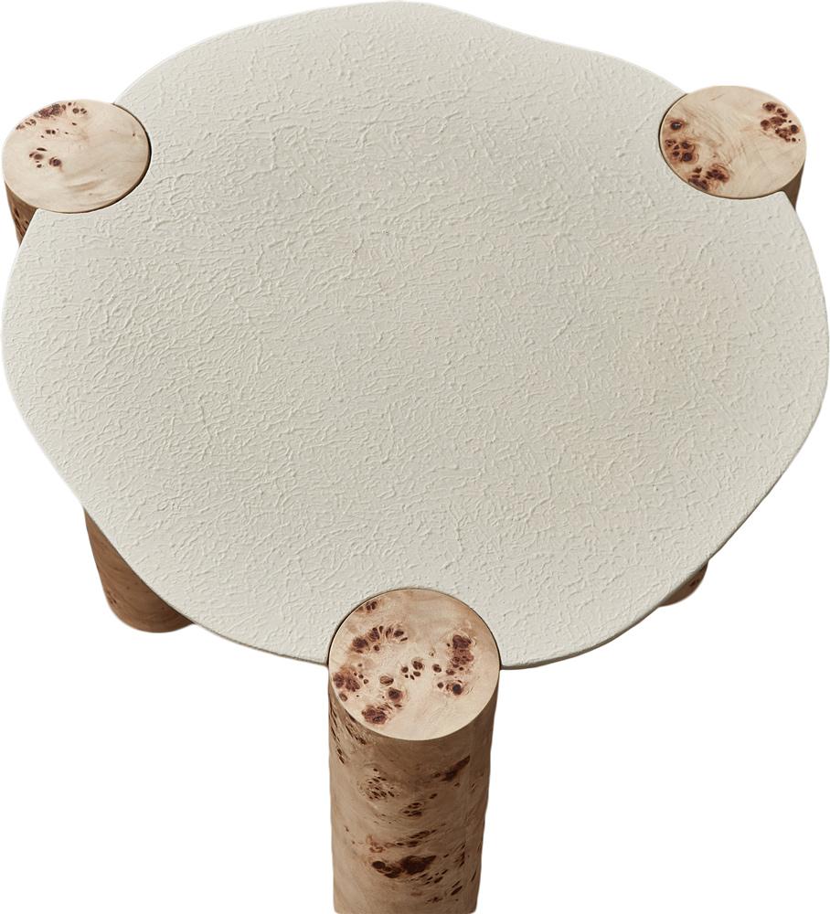 Meridian Furniture - Thor Burl End Table - 99036-ET veiw 3