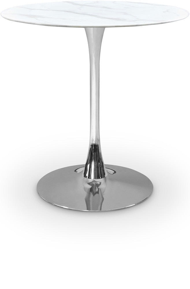 Meridian Furniture - Tulip Chrome Counter Height Table - 927-T veiw 1