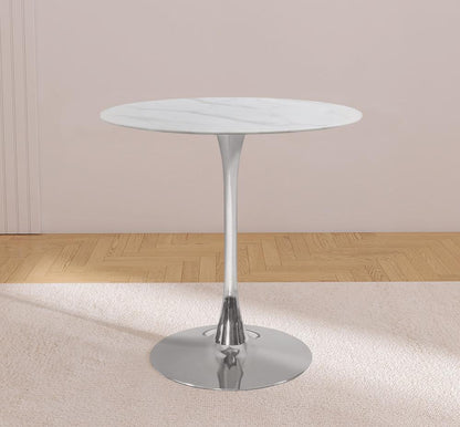 Meridian Furniture - Tulip Chrome Counter Height Table - 927-T veiw 2