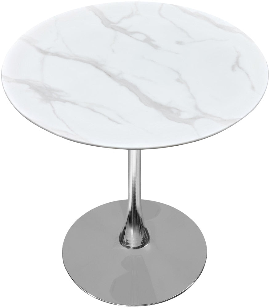 Meridian Furniture - Tulip Chrome Counter Height Table - 927-T veiw 3