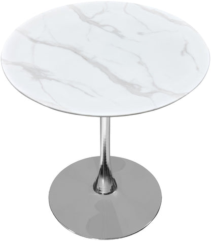 Meridian Furniture - Tulip Chrome Counter Height Table - 927-T veiw 3