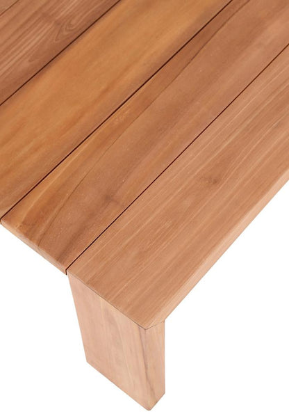 Meridian Furniture - Tulum Natural Teak Outdoor Coffee Table - 353-CT veiw 5