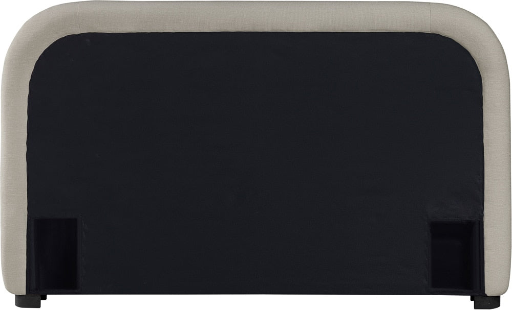 Meridian Furniture - Vaughn Beige Queen Bed - B1214Beige-Q veiw 5