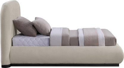 Meridian Furniture - Vaughn Beige Twin Bed - B1214Beige-T veiw 4