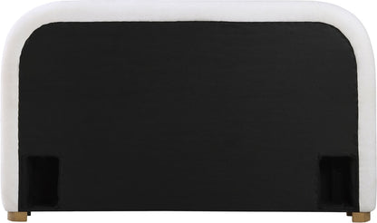 Meridian Furniture - Vaughn Cream Full Bed - B1211Cream-F veiw 5