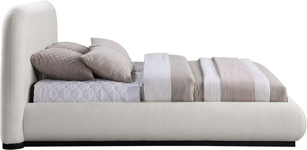 Meridian Furniture - Vaughn Cream Full Bed - B1212Cream-F veiw 4