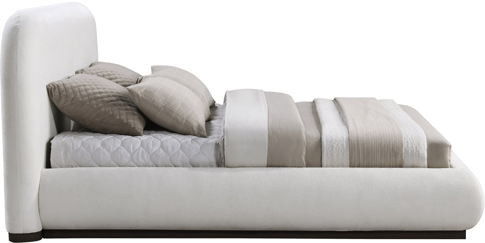 Meridian Furniture - Vaughn Cream Full Bed - B1214Cream-F veiw 4